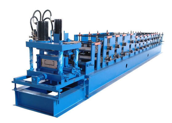 U Shape Purlin Roll Forming Machine 20mm Middle Plate For Construction Material Making