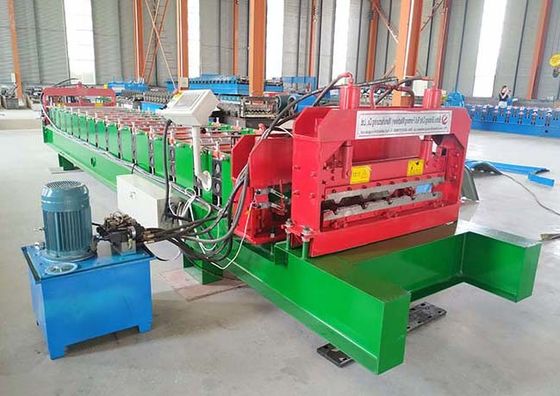 roofing panel trapezoidal shape crimping Sheet Metal Roll Forming Machines