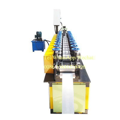 C Shape Light Steel Keel Roll Forming Machine For Furred Ceil Studs Track / Drywall