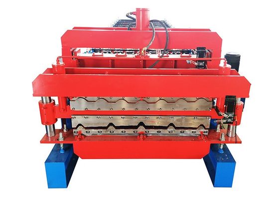ISO Corrugated Roof Sheet Double Layer Roll Forming Machine