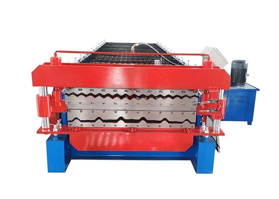 5.5kw Ppgi Double Layer Roofing Sheet Roll Forming Machine