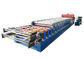 CE certificate double layer metal roofing sheet glazed tile roll forming machine with two different models