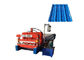 Step Glazed Roof Tile Roll Forming Machine Shaft Diameter ￠70mm 13 Rows Rollers