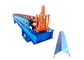 PPGI Steel Roofing Ridge Cap Roll Forming Machine With Hand Touch PLC Program
