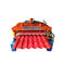 Bamboo Glazed Roof Tile Roll Forming Machine Metal Steel Step Tile Making Machine