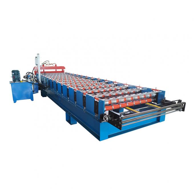 Automatic Sheet Metal Roll Forming Machines , Cold Roof Roll Forming ...