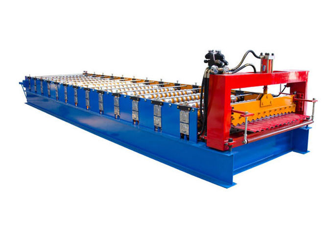 High Efficiency Corrugated Sheet Roll Forming Machine Size 5800*1300*1500mm