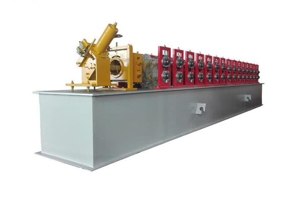 Automatic 0.7mm Door Frame Roll Forming Machine For Galvanized Steel Plate Tile