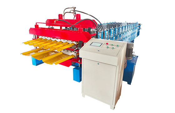 Automatically PPGI GI PPGL GL Double Layer Roll Forming Machine 8*1.5*1.5m