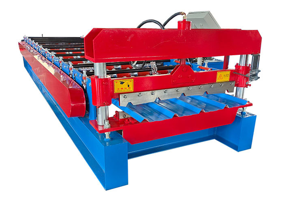 Precise High Strength Aluminum Steel Meral Roll Forming Machine 840 -1000