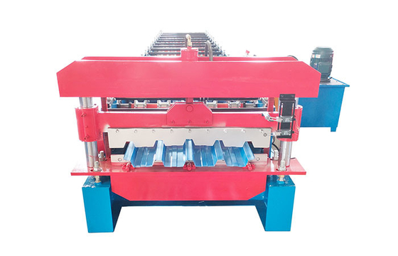 High Speed Trapezoidal Metal Sheet Roll Forming Machine 15 M/Min