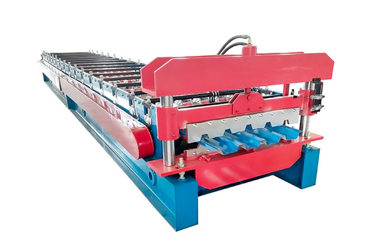 Trapezoid PPGI Roofing Sheet Making Machine 15 Steps