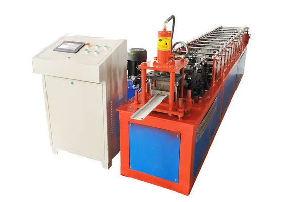 Easy Operate Roller Shutter Door Roll Forming Machine With Hydraulic Cutting System