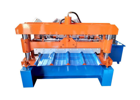 13 Step Sheet Metal Roll Forming Machines Material Thickness 0.3-0.8mm Coil Width 1000mm