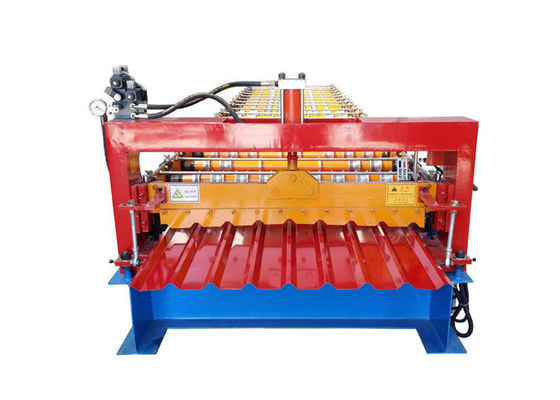 Steel Profile Sheet Metal Roll Forming Machines Hydraulic Pressure 10-12 MPa
