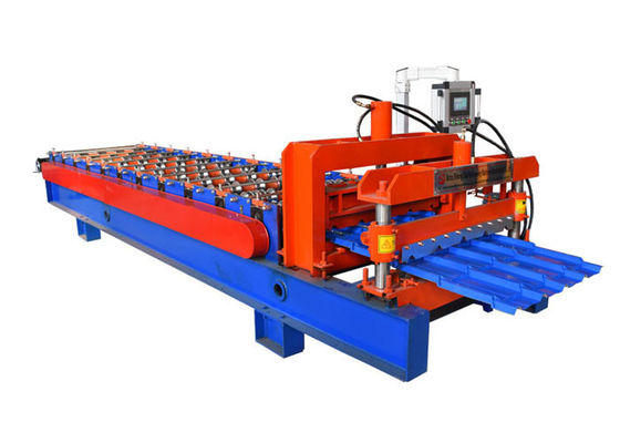 Profiled Aluminium Roll Forming Machine , Galvanized Color Steel Roll Forming Machine