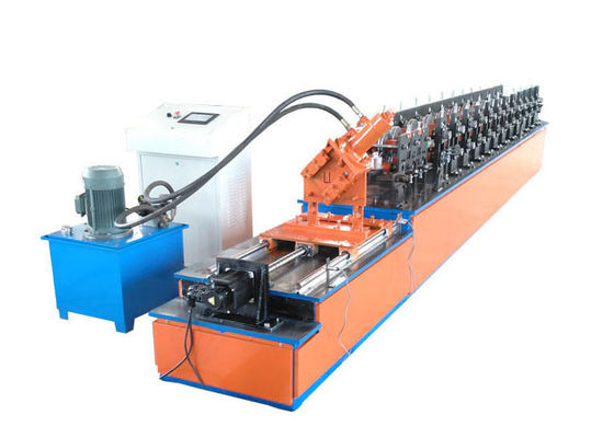 C / U Channel Light Steel Keel Roll Forming Machine None Stop Cutting System