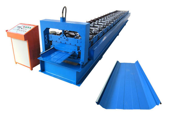 OEM Durable Standing Seam Roll Forming Machine For Metal Roofing Construction