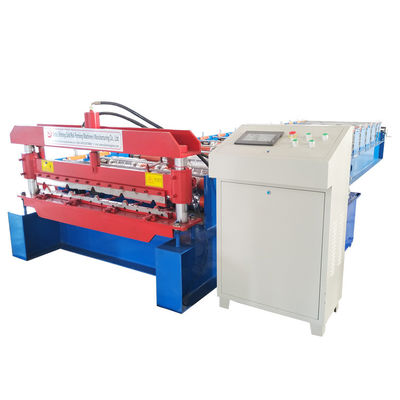Wall And Roof Panel Roll Forming Machine For Coil Width 1219mm , High Speed