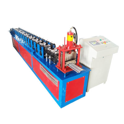 Custom Garage Roller Shutter Door Roll Forming Machine , Panel Color Sheet Making Machine