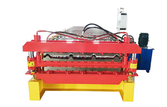 Two Profile Sheet Combination Cold Roll Forming Machine For Roofing And Wall
