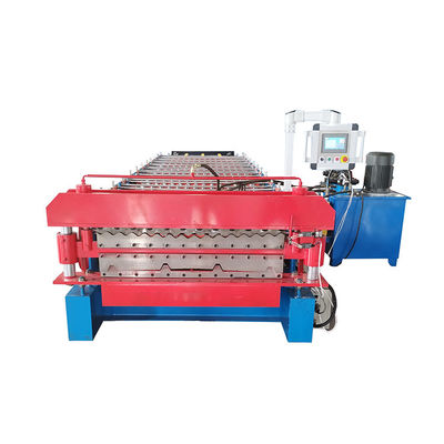 Roof Tile Roll Making 4m/Min Double Layer Forming Machine