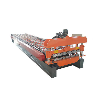 Customized Production Roof Panels PLC Cold Roll Forming Machine