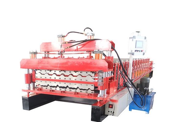 Steel Roof And Wall Panel Making 380V Double Layer Roll Forming Machine