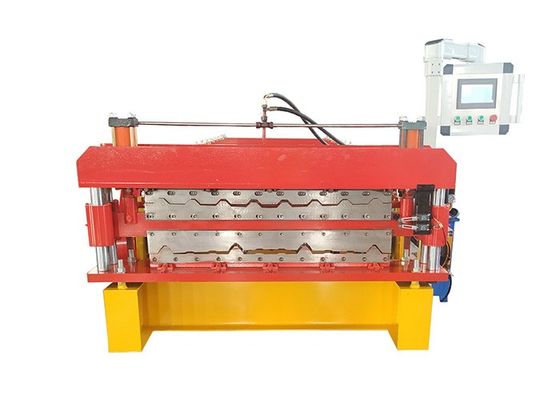Plc 220v Double Layer Roll Forming Machine For Roofing Sheet
