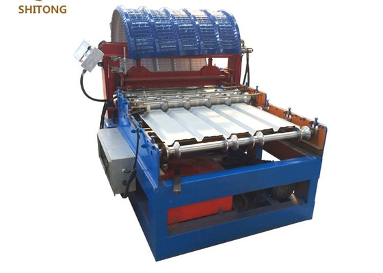 Color Steel Roofing Sheets Hydraulic Arch Camber Curving Roll Forming Machine