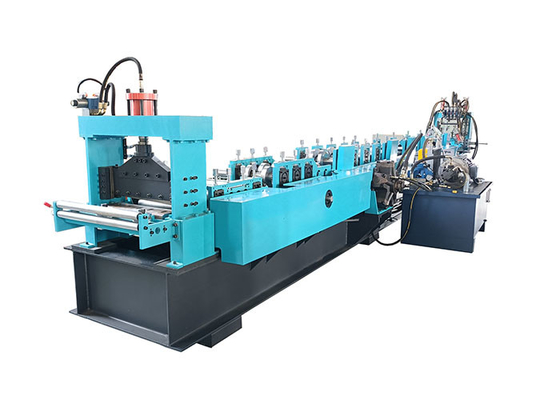 Automatic Quick Change Purlin Roll Forming Machines For C And Z Purlin