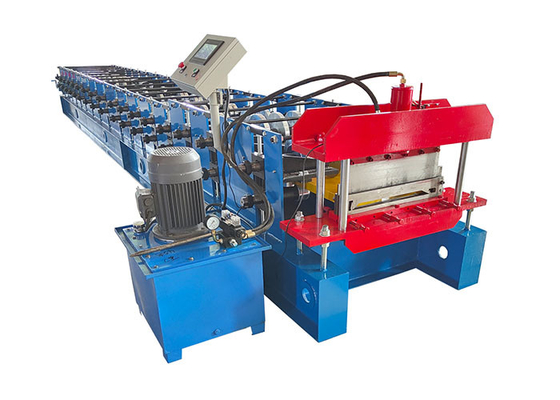 Zinc Roof Panel Self Lock Roofing Sheet Roll Forming Machine Energy Efficiency