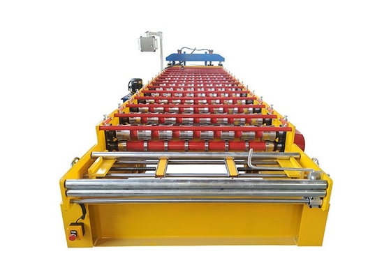 Galvanized Corrugated Metal Roof Tile Making Machine 0.2 - 0.8 Mm