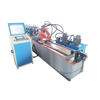 Building Material Prefab Steel Frame C Purlin Roll Forming Machine Automatic