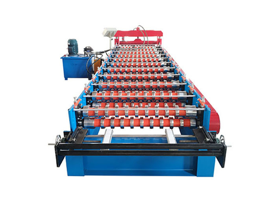 Iron PPGI Steel Making Corrugated Roofing Sheet Forming Machine For 0.3mm Thick