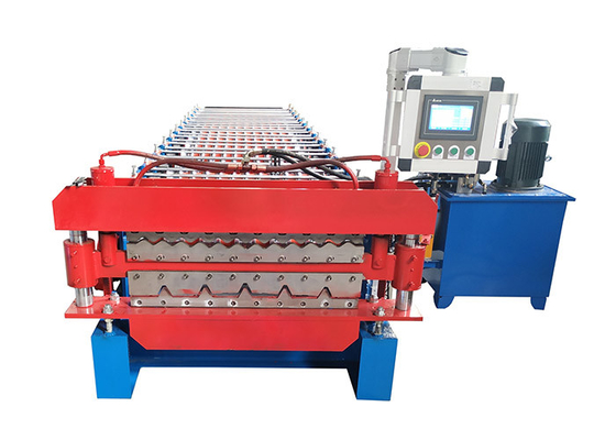 Double Layer Metal Roof Portable Roof Panel Rollforming Machine For Color Steel Galvanized