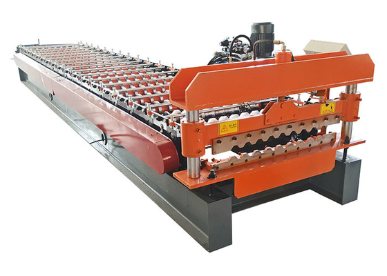 PPGL 15 Steps Roof Sheet Rolling Machine Hydraulic Driven