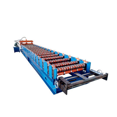 Hydraulic Motor Drive Metal Roof Panel Machine 3 Phases