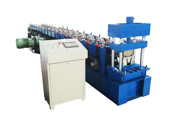 Fast Speed U Purlin Roll Forming Machine Tension Type Decoiler Maximum Load Capacity 5 Ton