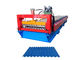 Building Material Corrugated Steel Panel Roll Forming Machine Roller Diameter 80MM