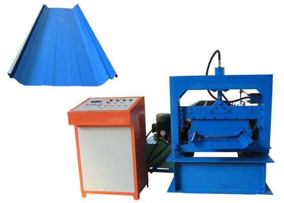 OEM Durable Standing Seam Roll Forming Machine For Metal Roofing Construction