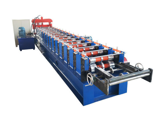 Building Material Ridge Cap Roll Forming Machine Voltage 220V 50Hz 3 Phases