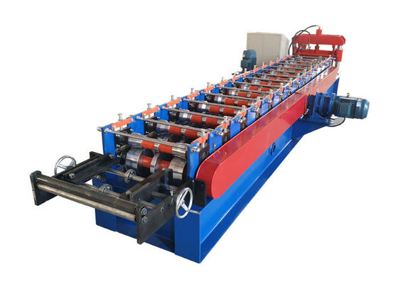 Building Material Ridge Cap Roll Forming Machine Voltage 220V 50Hz 3 Phases