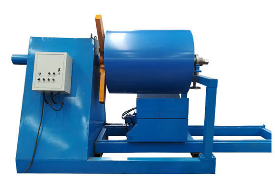 Automatic Manual Sheet Hydraulic Decoiler Machine For Metal Roofing Equipment