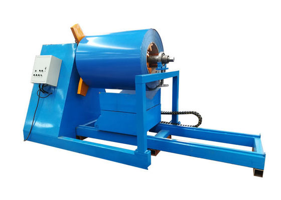 Automatic Manual Sheet Hydraulic Decoiler Machine For Metal Roofing Equipment