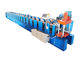 Galvanized Steel Metal Door Frame Roll Forming Machine With Cr12 Material Cutting Blade