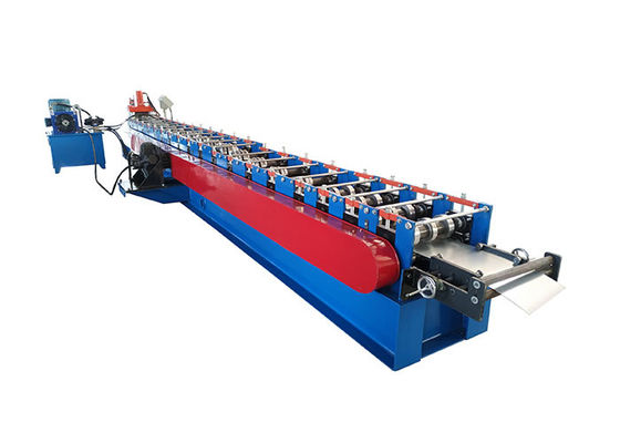 Galvanized Steel Metal 50hz Door Frame Roll Forming Machine With Cr12 Cutting Blade