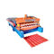 Bamboo Glazed Roof Tile Roll Forming Machine Metal Steel Step Tile Making Machine