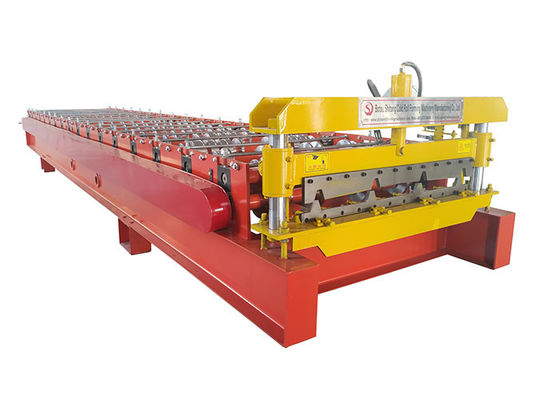 Customized PPGI Roof Making Machine For High Corrugated Rib Roof Sheet