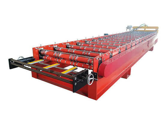 Customized PPGI Roof Making Machine For High Corrugated Rib Roof Sheet